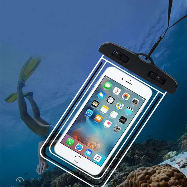 물놀이용 야광 휴대폰 터치 방수팩 KK155 5개