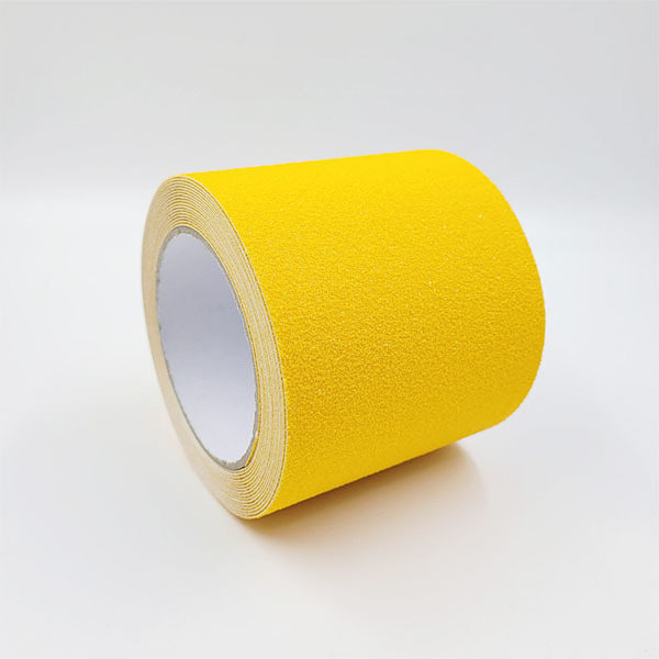 노란색 야외용 미끄럼방지 테이프5M X 10CM