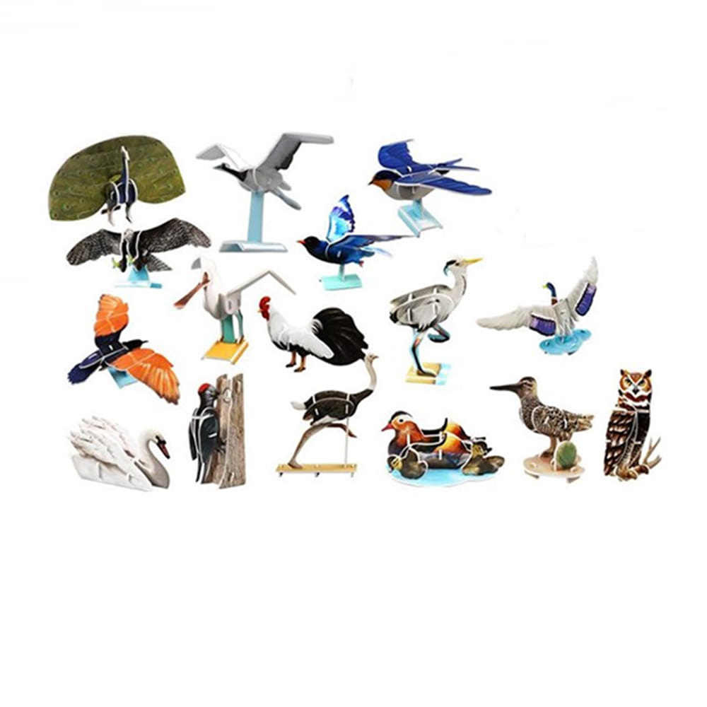 종이조립 교과서에 나오는 세계의새들